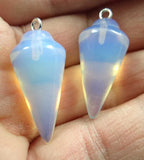 Natural Stone Pendulum Pendant for Jewelry Making
