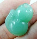 Natural Stone Turquoise Quartz Tiger Eye Opal Fox Pendant for DIY Jewelry