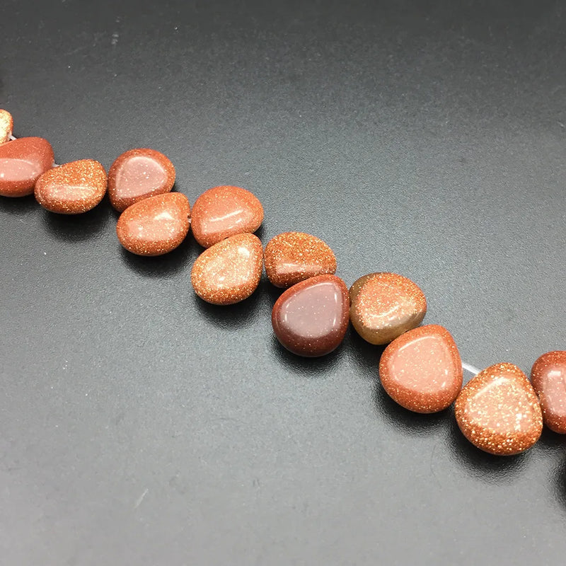 Water drop shape Natural Stone Loose Beads