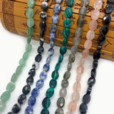 Albite Hematite Crystal Spacer Beads for Jewelry Making