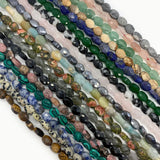 Albite Hematite Crystal Spacer Beads for Jewelry Making