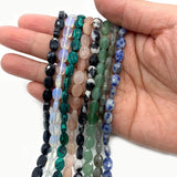 Albite Hematite Crystal Spacer Beads for Jewelry Making