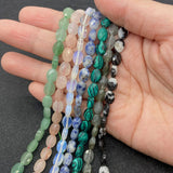 Albite Hematite Crystal Spacer Beads for Jewelry Making