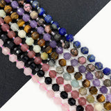 Amethyst Pink Crystal Faceted Spacer Beads 8,10mm DIY Jewelry Making