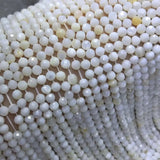Natural Stone Tourmaline Faceted Beads 2-6mm DIY Jewelry Making
