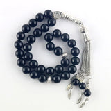 Natural Stone Agate Beads 33 Prayer Beads Muslim Tasbih Allah Crystal Bracelet