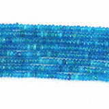 Chalcedony Jade Faceted Rondelle Abacus Beads 15inch