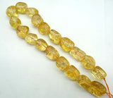 Natural Stone Citrine Quartz Crystal Irregular Beads Pendant for DIY Jewelry