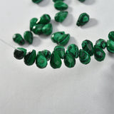 Natural Stone Crystal Jade Faceted Water Droplets DIY Earrings Necklace Bracelet
