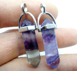 Fluorite Quartz Crystal Chakra Pendant DIY Jewelry Making Accessories