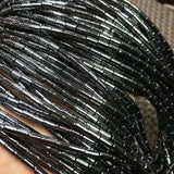 Hematite Tube Beads Loose Semi-Precious Stones Small Beads