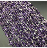 Amethysts Crushed Stone Loose Beads DIY Jewelry Making