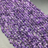 Amethysts Crushed Stone Loose Beads DIY Jewelry Making
