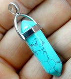 Labradorite Tiger Eye Turquoise Charms Pendants for DIY Jewelry Making