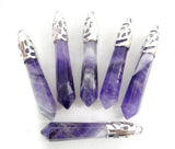 12pcs Natural Stone DIY Jewelry Pendant Set