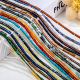 Lapis Lazuli Malachite Tube Beads 4x13mm DIY Necklace Bracelet