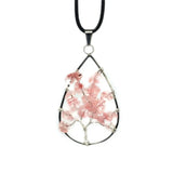 Colorful Life Tree Pendant Necklace