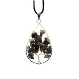Colorful Life Tree Pendant Necklace