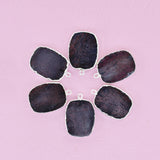 Oval Agate Pendant for DIY Necklace, 22x28mm