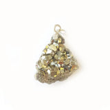 Pyrite Pendant in Sterling Silver for Men or Women