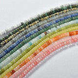 Natural Stone Rice Bead Round Tube Bead Septa DIY Retro Beaded Jewelry Material