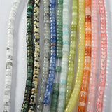 Natural Stone Rice Bead Round Tube Bead Septa DIY Retro Beaded Jewelry Material