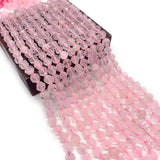 Pink Crystal Round Beads 6/8/10mm for Jewelry Making