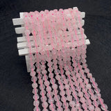 Pink Crystal Round Beads 6/8/10mm for Jewelry Making