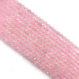 Pink Crystal Round Beads 6/8/10mm for Jewelry Making
