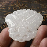 Afghanistan Stone Carved Butterfly Pendant Natural Stone Suet Stone Pendant