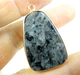 Natural Stone Tiger Eye Quartz Crystal Turquoises Opal Water Drops Pendant
