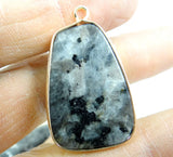 Natural Stone Tiger Eye Quartz Crystal Turquoises Opal Water Drops Pendant