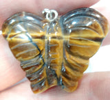6Pcs Tiger Eye Quartz Turquoises Aventurine Pendant for DIY Jewelry Making