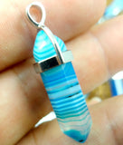 Tiger Eye Turquoises Quartz Crystal Charms for Jewelry Making