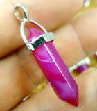 Tiger Eye Turquoises Quartz Crystal Charms for Jewelry Making