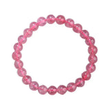 Strawberry Crystal Bracelet - Pink Crystal Hand String