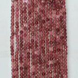 Strawberry Quartz Cube Beads for Jewelry Making