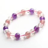Round Backbone and Strawberry Crystal Jewelry Set