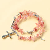 Aventurine Jade Crystal Amethyst DIY Jewelry Material