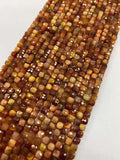 Natural Tiger Eye Crystal 4x4mm DIY Jewelry Boutique Crystal Length