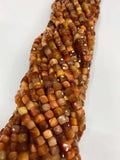 Natural Tiger Eye Crystal 4x4mm DIY Jewelry Boutique Crystal Length