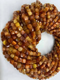Natural Tiger Eye Crystal 4x4mm DIY Jewelry Boutique Crystal Length
