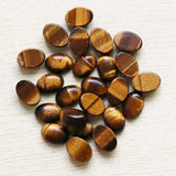 Tigerite Eye Stone Oval Cabochon Beads 13*18mm 30pcs