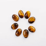 Tigerite Eye Stone Oval Cabochon Beads 13*18mm 30pcs