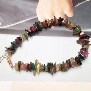 Tourmaline Baroque Beads Bracelet for Women