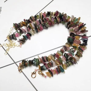 Tourmaline Baroque Beads Bracelet for Women