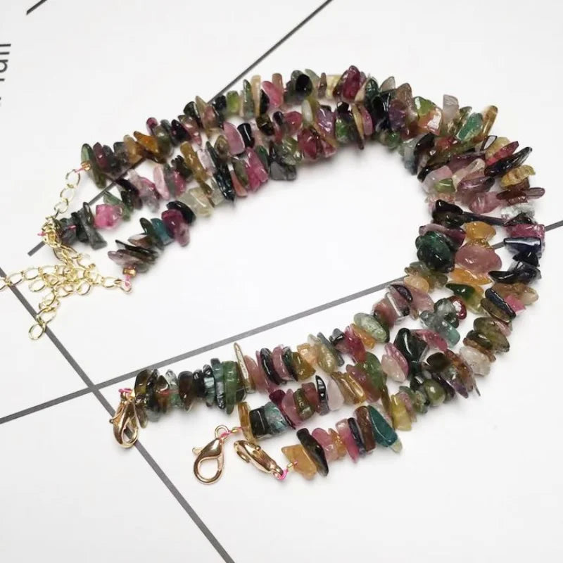 Tourmaline Baroque Beads Bracelet for Women