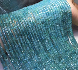 Transparent Apatite Cube Beads for Jewelry Making
