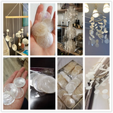 Natural Shell Pieces for Earring Jewelry Making Loose Bulk Charm Beads