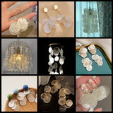 Natural Shell Pieces for Earring Jewelry Making Loose Bulk Charm Beads